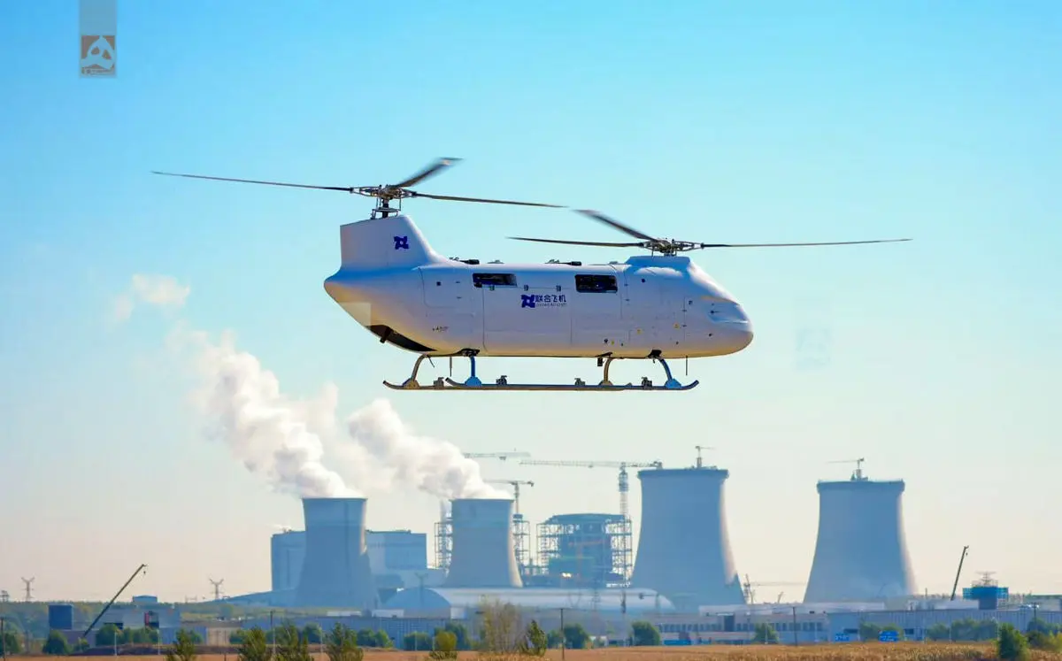 هلیکوپتر همهکاره و مرموز چین از آشیانه خارج شد!