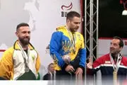 ببینید| بی احترامی ورزشکار اوکراینی به مدال آور ایرانی