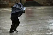 باران و طوفان شدید در تهران