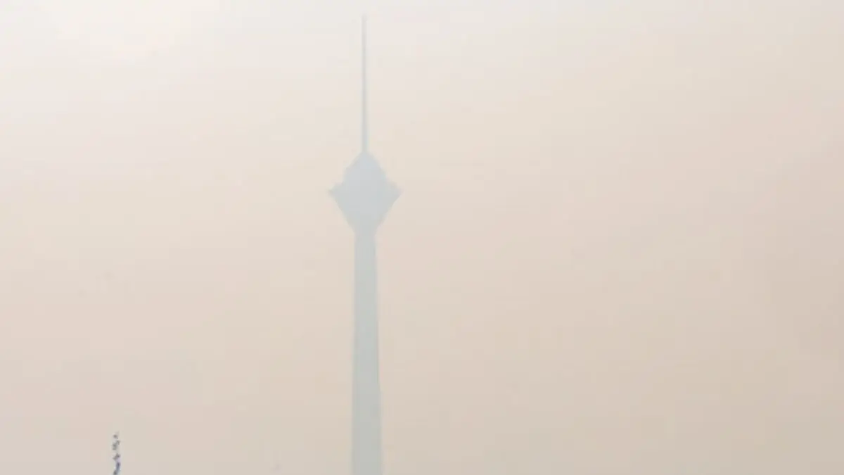هوای تهران در مرز آلودگی