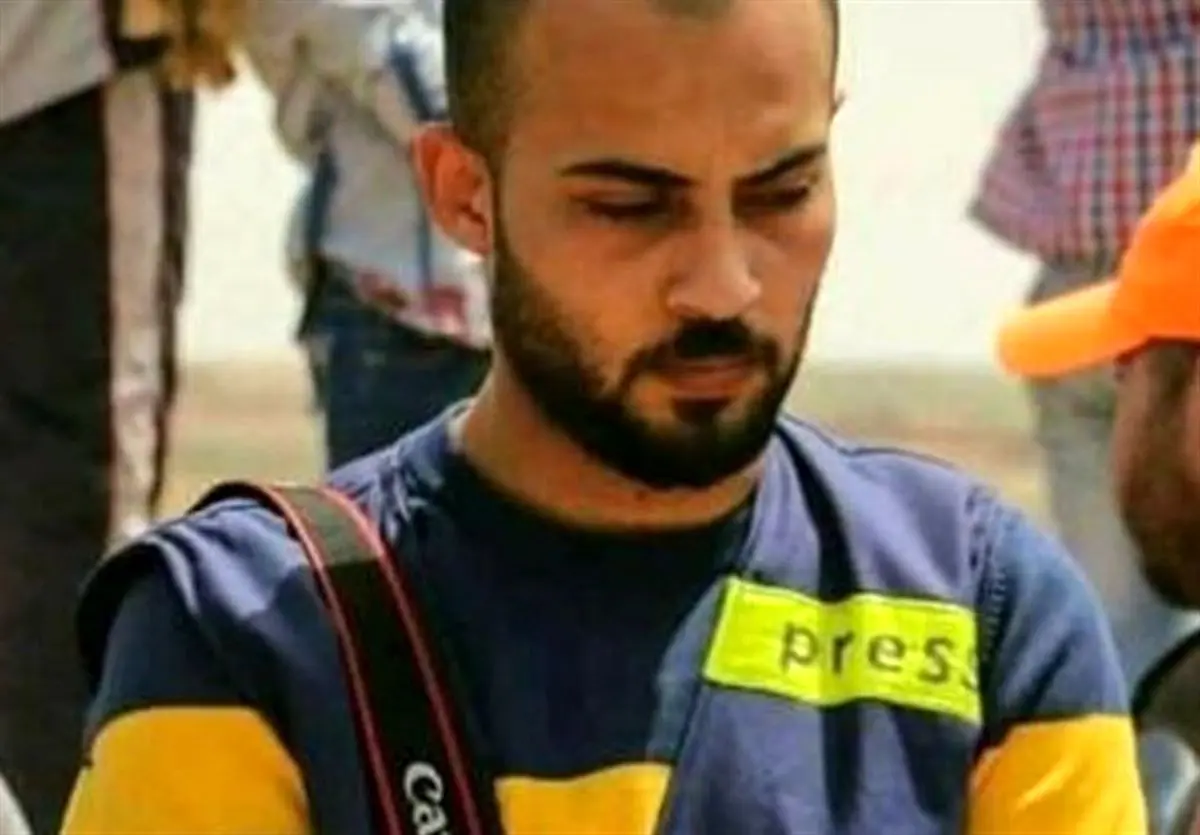 شهادت خبرنگار فلسطینی بر اثر شدت جراحات وارده