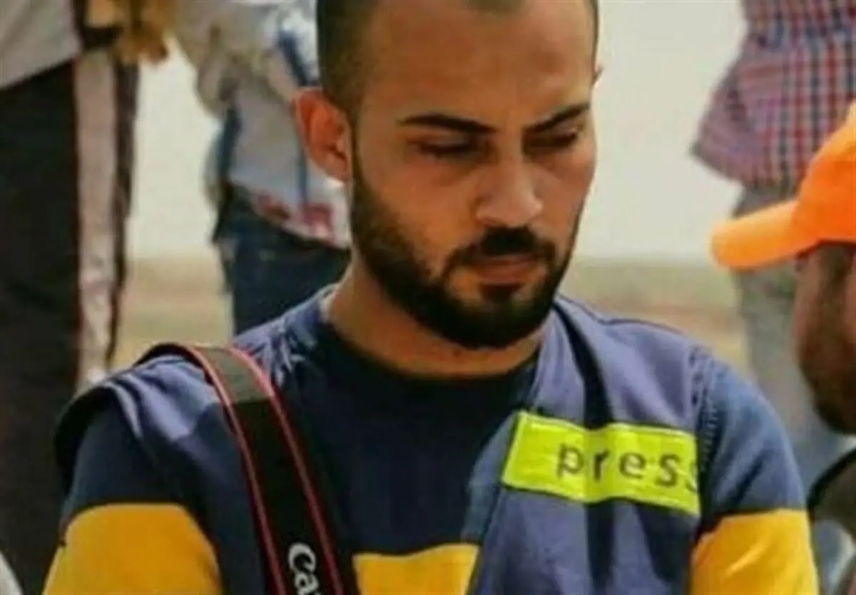 شهادت خبرنگار فلسطینی بر اثر شدت جراحات وارده