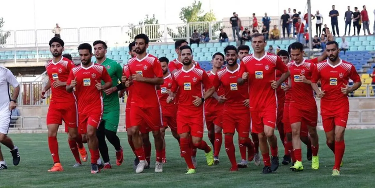 تمرین پرحاشیه پرسپولیس در روز نخست