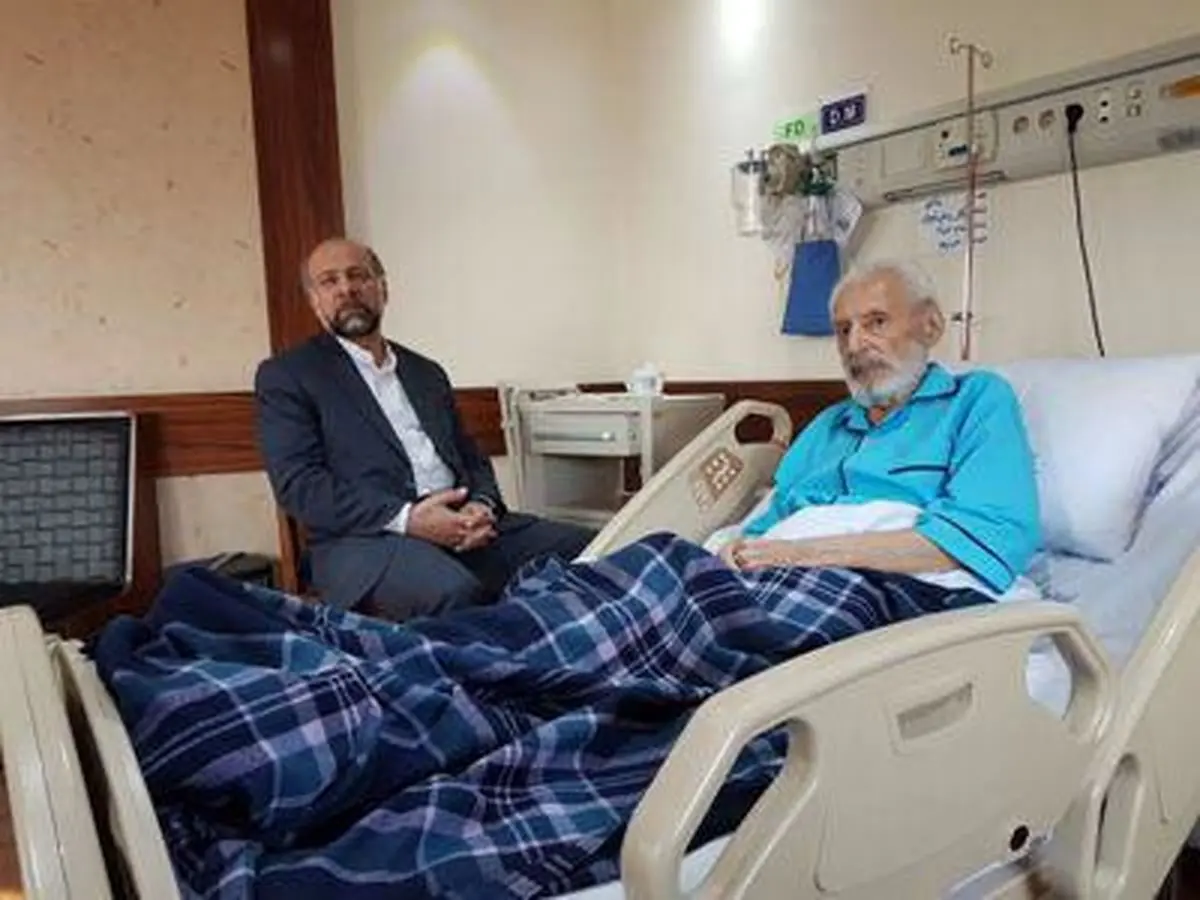 عیادت رئیس سازمان سینمایی از جمشید مشایخی