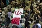 پیکر سردار شهید محمد ناظری در تهران تشییع شد