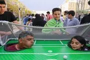 برپایی شهربازی بازی برای کودکان در مهمانی غدیر