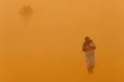 طوفان شن 7 روستا را زیر خاک برد 