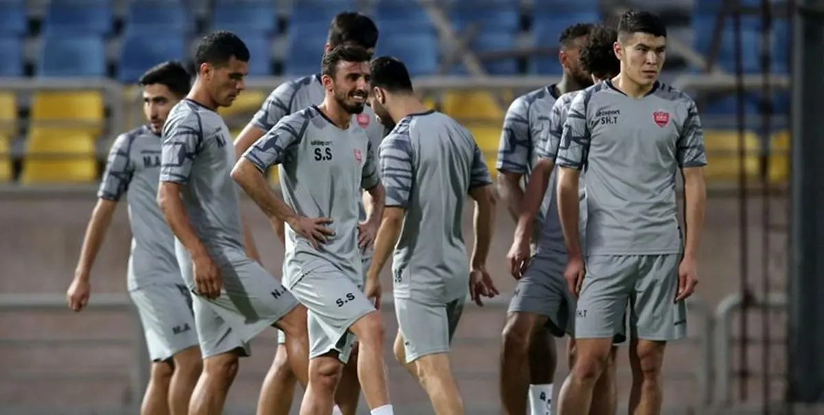 میهمان ویژه در آخرین تمرین پرسپولیس