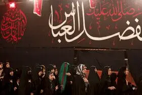 عزاداری شب چهارم محرم در باغ فیض/گزارش تصویری
