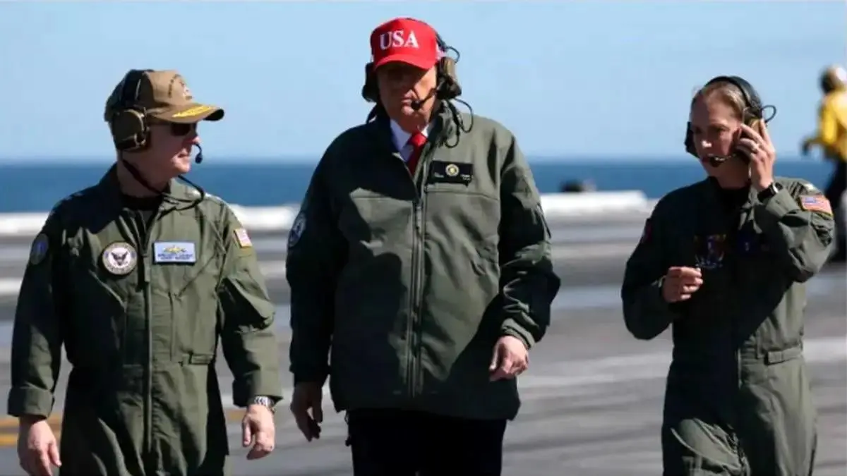 ترامپ گزینه نظامی را روی میز مذاکره گذاشت!