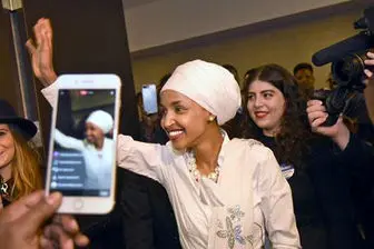 اولین زن محجبه در مجلس نمایندگان آمریکا+تصاویر