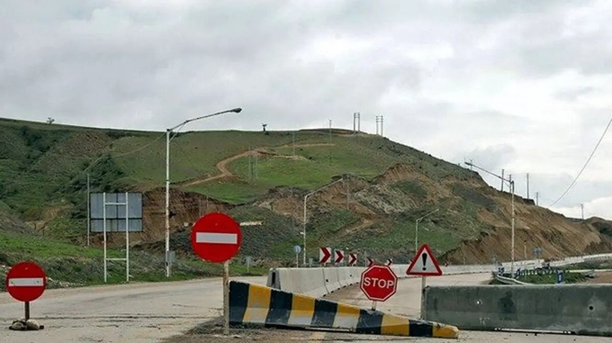 جاده هراز مسدود می‌شود