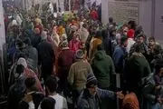 ازدحام مرگبار در مراسم آغاز سال نو در هند +عکس