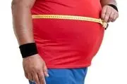میزان چاقی در بین زنان بالاتر از مردان است
