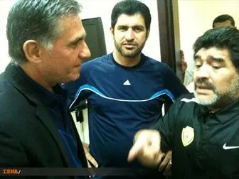 مارادونا: به کروش زنگ زدم اما او تهدیدم کرد
