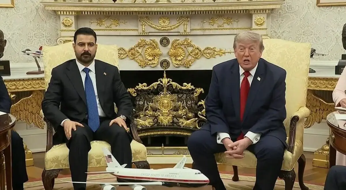 استقبال از الزیدی در کاخ سفید؛ ادعای ترامپ: نیازی به حضور نظامی در عراق نداریم