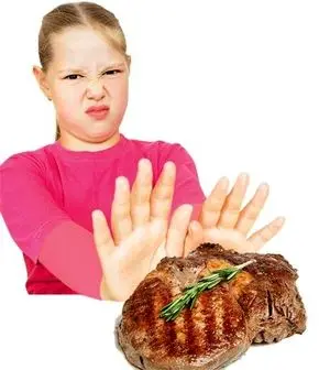 فرزند شما هم لب به گوشت و مرغ نمی‌زند؟!