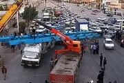 آتش‌سوزی اسکانیا در جاده کرج – قزوین