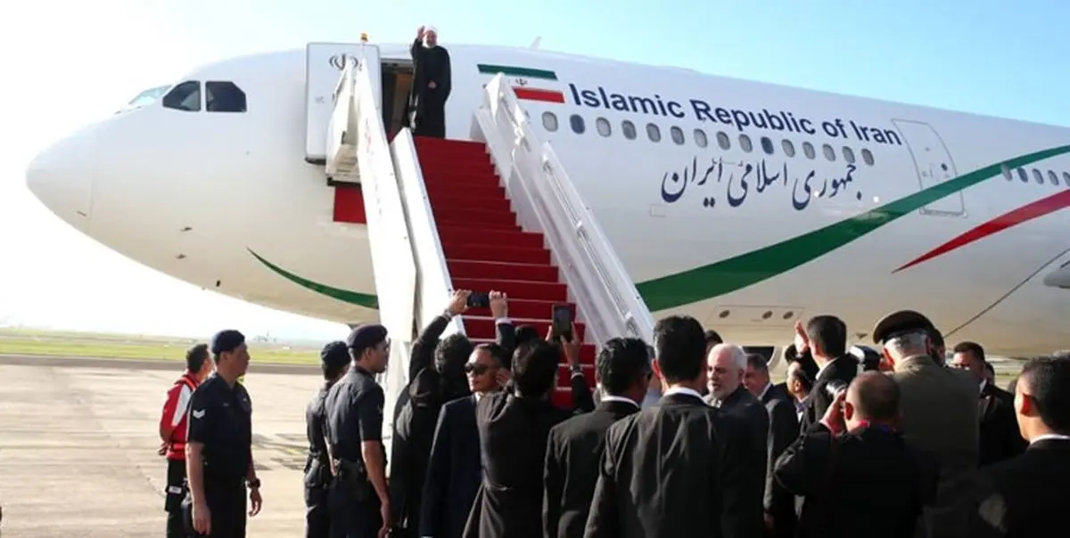 روحانی کوالالامپور را به مقصد توکیو ترک کرد