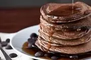 چگونه پنکیک شکلاتی درست کنیم؟