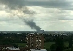انفجار نزدیک فرودگاهی در  لندن
