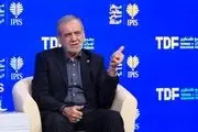 پزشکیان غرب را به بستن تنگه هرمز تهدید کرد