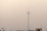 شاخص آلودگی هوا در تهران