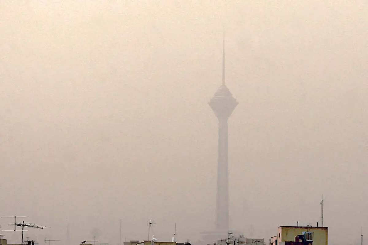 شاخص آلودگی هوا در تهران