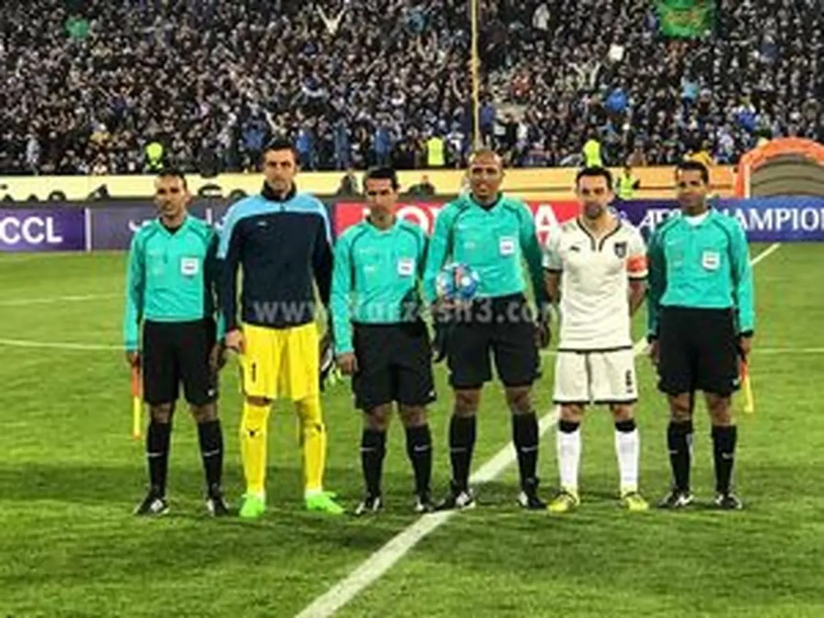 خاطره خوش ایران از داور استقلال - ذوب آهن/ داور مغضوب پرسپولیسیها +عکس