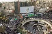 حال و هوای میدان ولیعصر(عج) در روز میلاد پیامبر(ص)/ گزارش تصویری