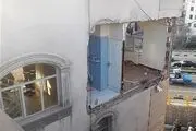 وقتی نشت گاز خانه را منفجر کرد/ عکس