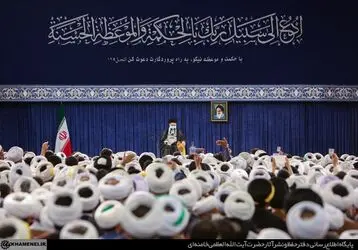جمعی از مبلغان و طلاب حوزه‌های علمیه با رهبر انقلاب دیدار کردند