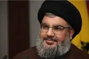 نصرالله: اولویت ما آزادی اراضی اشغالی است