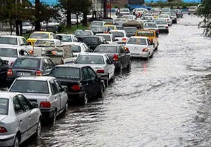 احتمال آبگرفتگی معابر شهر تهران در پی بارش باران عصرگاهی