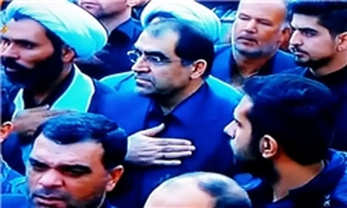 حضور وزیر بهداشت و رئیس جمعیت هلال احمر در شلمچه