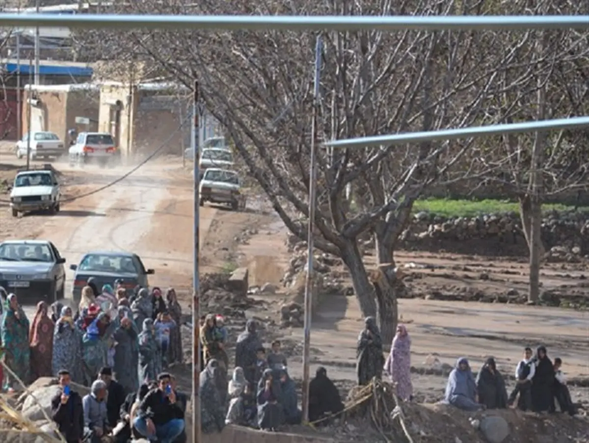 تدابیر امنیتی شدید برای حضور روحانی در روستای سیل‌زده