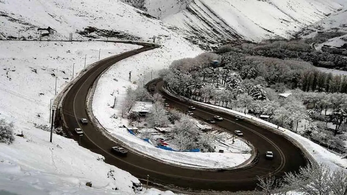 تردد روان در محورهای شمالی/ بارش باران در خراسان شمالی