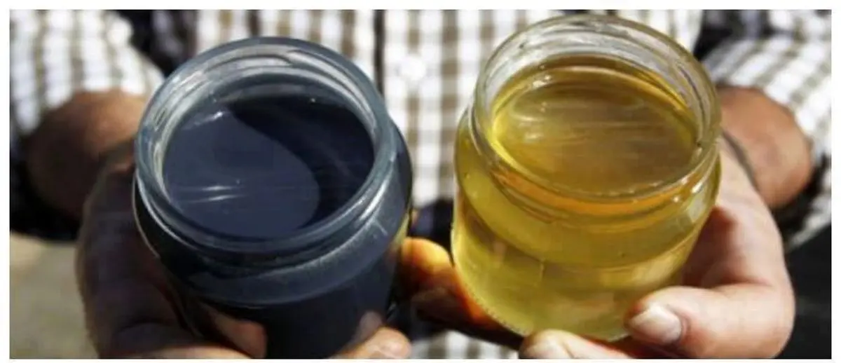 عسل آبی رنگ!