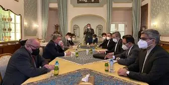 دیدار اولیانوف با نمایندگان ایران و آمریکا در وین