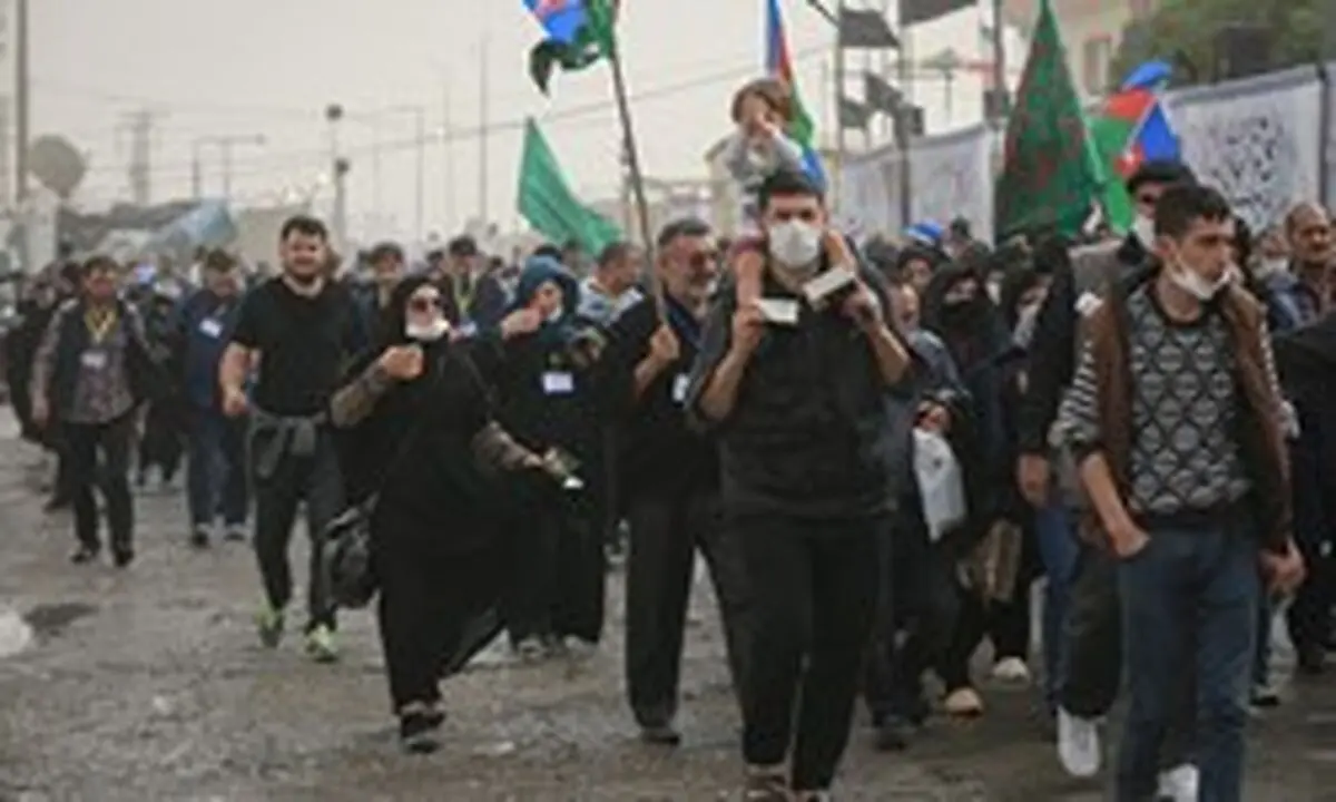 برپایی ۹ قرارگاه به منظور تامین اسکان و تغذیه مورد نیاز زائران اربعین 