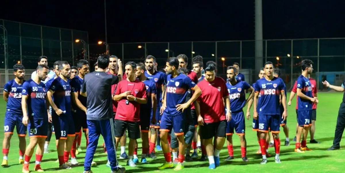تمرین فولادی ها در هوای شرجی اهواز