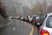 بارش باران در جاده‌های مازندران و گلستان/ ترافیک نیمه سنگین در آزادراه کرج – قزوین
