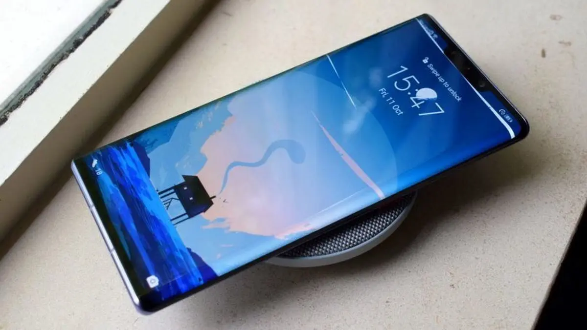 بررسی عملکرد شارژ بیسیم 27 واتی هوآوی در گوشیهای سریHuawei Mate 30