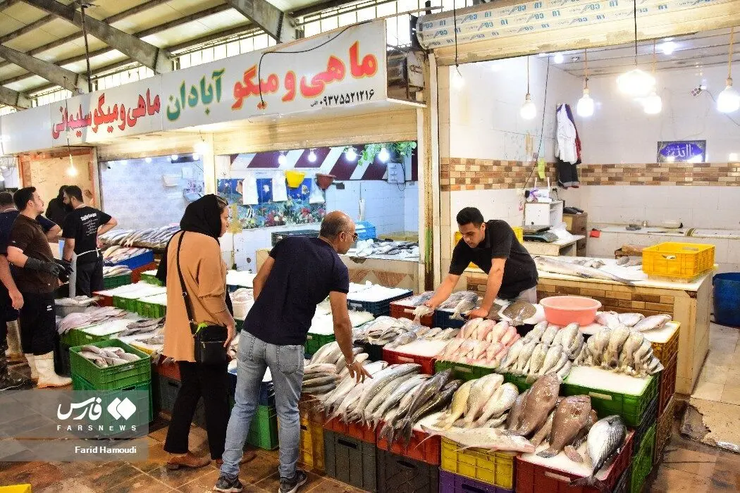 بازارماهی فروشان آبادان/گزارش تصویری