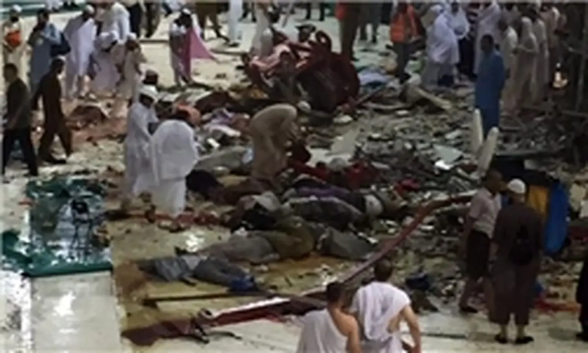آمار تلفات حادثه مکه رو به افزایش است