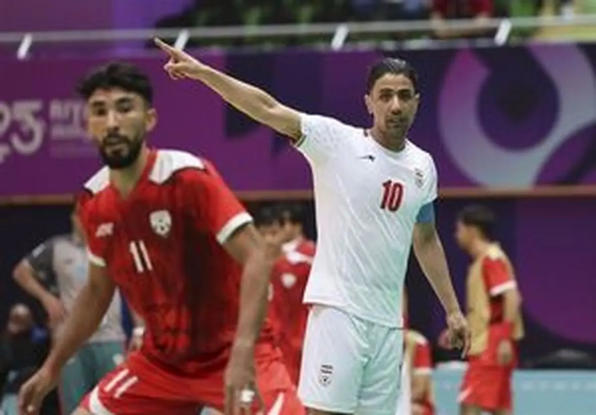 برنامه دیدارهای تیم ملی فوتسال ایران