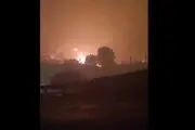 نقب اسرائیل جهنم شد| لحظات اصابت موشک ایران در نقب