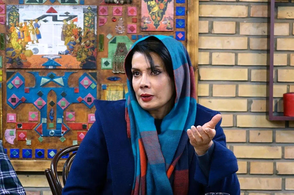 چهره غضبناک عاطفه رضوی /عکس