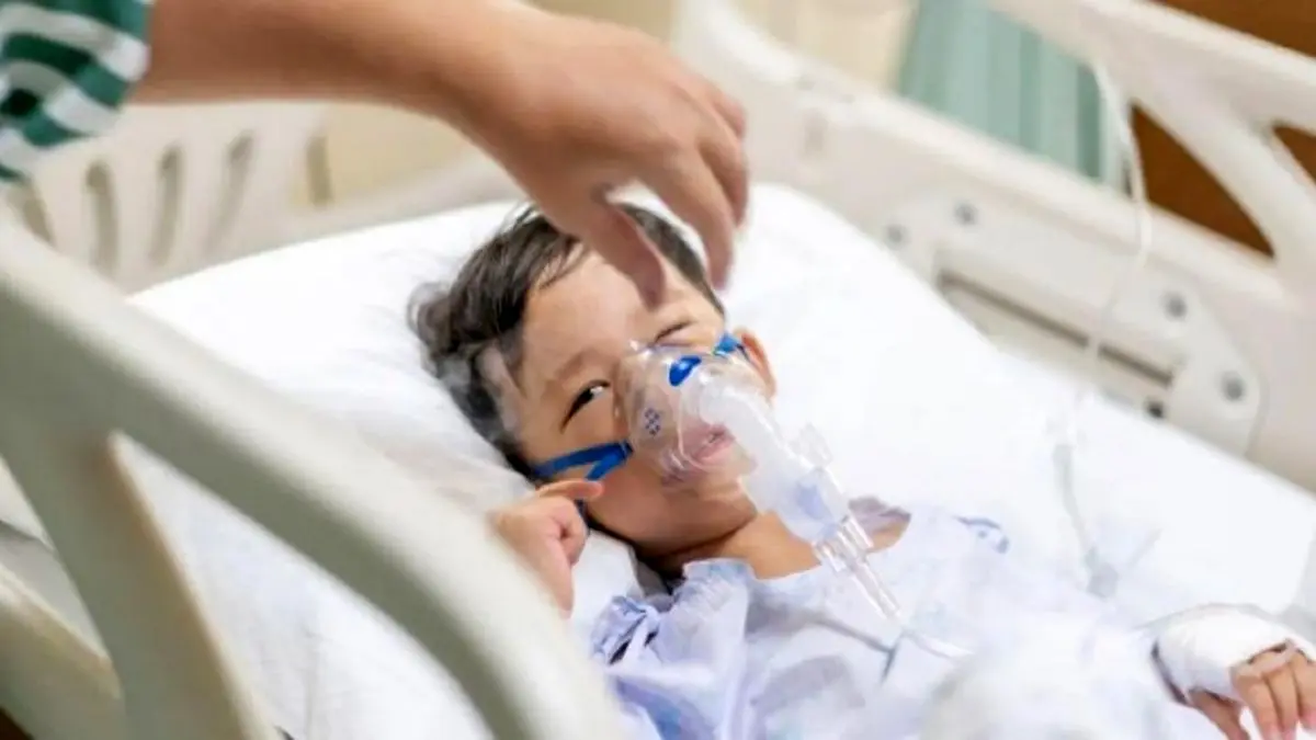 در طول شیوع امیکرون در آمریکا کودکان بیشتری بستری شدند
