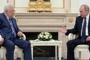دیدار پوتین در کرانه باختری با محمود عباس